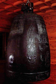 尾上神社の銅鐘